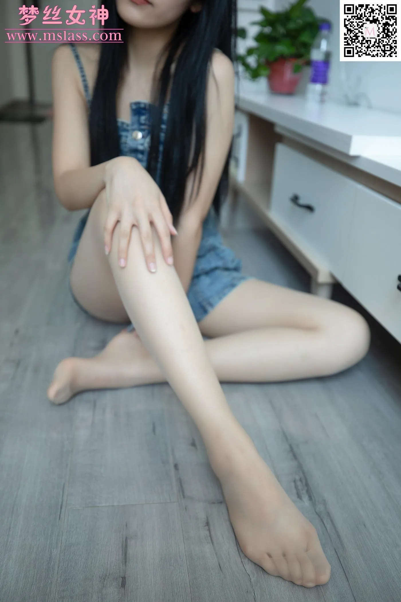 [MSLASS梦丝女神] 2020.06.27 NO.116 小允儿 牛仔连衣裙 [62P]插图9